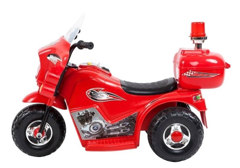 Motocicleta electrica pentru copii LL999 LeanToys 5722 rosie - 0