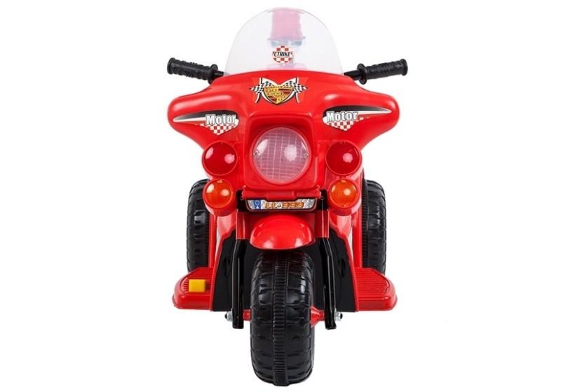 Motocicleta electrica pentru copii LL999 LeanToys 5722 rosie - 1