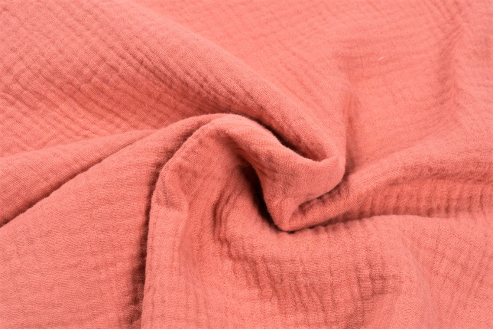 Muselina bumbac organic Gots roz inchis 80×80 cm 80x80 imagine noua responsabilitatesociala.ro