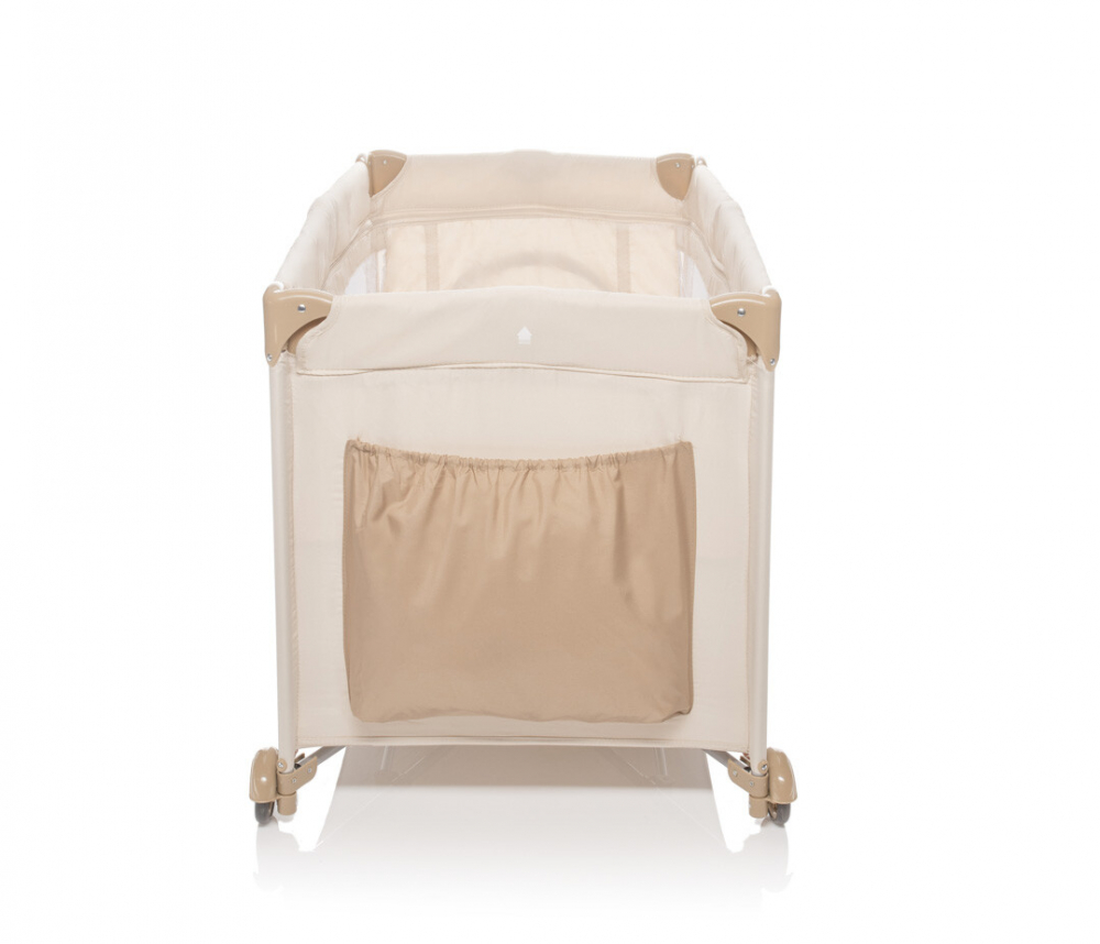 Patut pliant 2 nivele Nanny Animal Beige - 4 | YEO