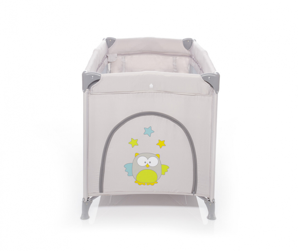 Patut pliant 2 nivele Nanny Griffin Grey - 3 | YEO