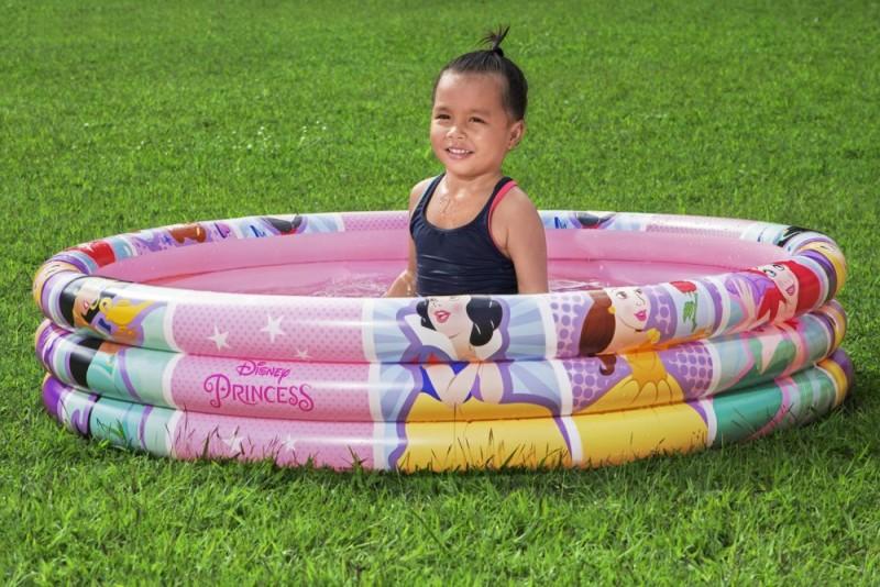 Piscina gonflabila pentru copii 2 ani+ Printesele Disney 122 x 25 cm 140 litri Bestway - 1 | YEO