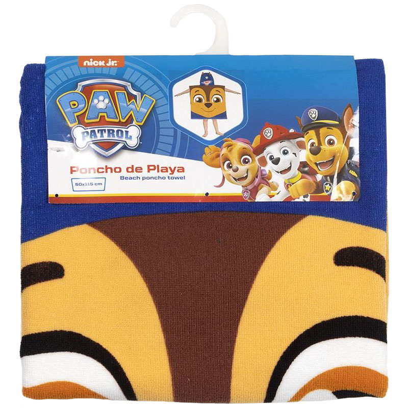 Prosop poncho cu gluga Paw Patrol 50 x 115 cm - 3 | YEO