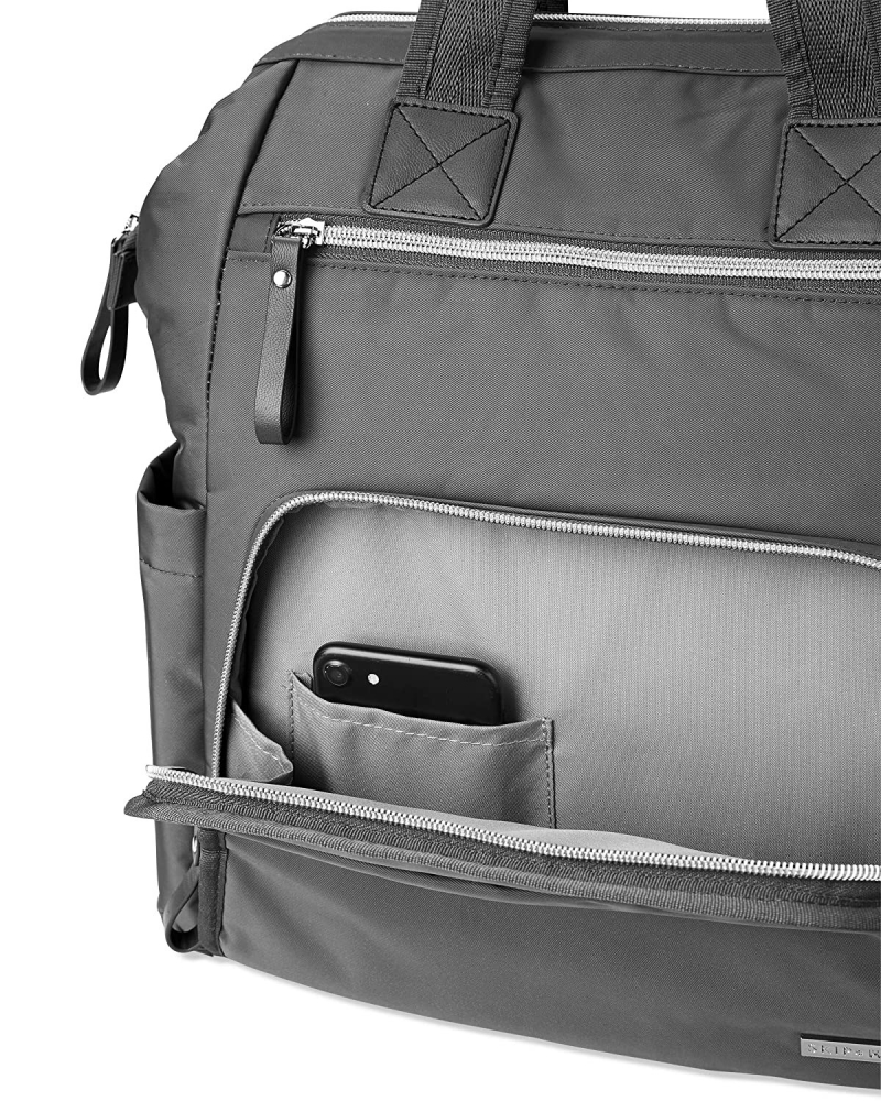 Rucsac pentru scutece Charcoal Skip Hop Accesorii imagine noua responsabilitatesociala.ro