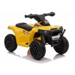 ATV Quad electric pentru copii XH116 LeanToys 5703 galben-negru