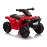 ATV Quad electric pentru copii XH116 LeanToys 5704 rosu-negru