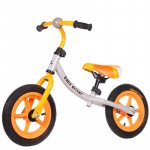 Bicicleta fara pedale 12 inch cu roti EVA Baby Driver Orange