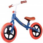 Bicicleta fara pedale 12 inch PushSport Albastru/Rosu