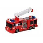 Camion de pompieri rosu masinuta RC cu telecomanda 28m LeanToys 7221