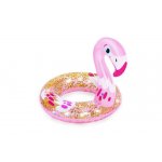 Colac gonflabil pentru inot copii 3-6 ani 61x61 cm forma de Flamingo Bestway