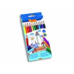 Set creioane colorate din lemn 12 culori Jovi