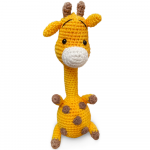 Girafa tricotata pentru bebe yellow Sea