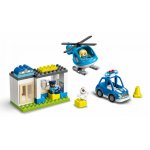 Sectie de politie si elicopter Lego Duplo 10959