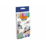 Set markere 6 culori Jovi Decor Metalic