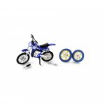 Motocicleta de curse cu accesorii Silver Wheel
