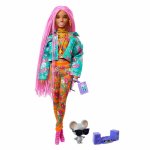 Papusa Barbie Extra Style codite impletite