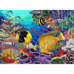 Prima pictura pe numere junior mare Recif de corali-Caraibe