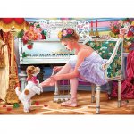 Puzzle 1000 piese Ballerina and her Puppy (Anatolian-1115)