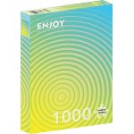 Puzzle 1000 piese Enjoy Circle Gradient Number Four (Enjoy-1311)