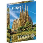 Puzzle 1000 piese Enjoy Sagrada Familia Basilica Barcelona (Enjoy-1299)