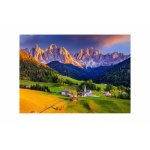 Puzzle 1000 piese Enjoy Church in Dolomites Mountains Italy (Enjoy-1320)