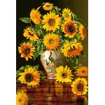 Puzzle Castorland Sunflowers in a Peacock Vase 1000 piese