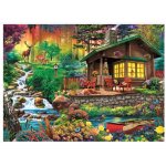 Puzzle Trefl Cottage in the Forest 3000 piese (33074)