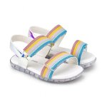 Sandale fete Bibi Baby Soft Rainbow 22 EU