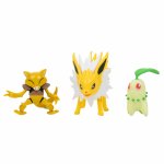 Set figurine de actiune Chikorita & Abra & Abso 3buc Pokemon