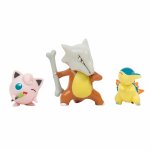 Set figurine de actiune Cyndaquil & Jigglypuff & Marowak 3buc Pokemon