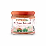 Sos de paste bolognese organic cu linte, fasole si legume Pumpkin Organics 250g