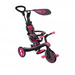 Tricicleta Globber Explorer 4 in 1 culoare roz