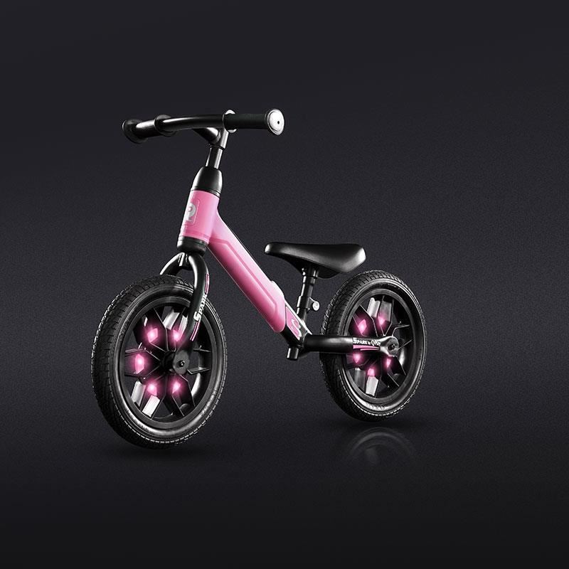 Bicicleta fara pedale Balance bike QPlay Spark Roz - 1