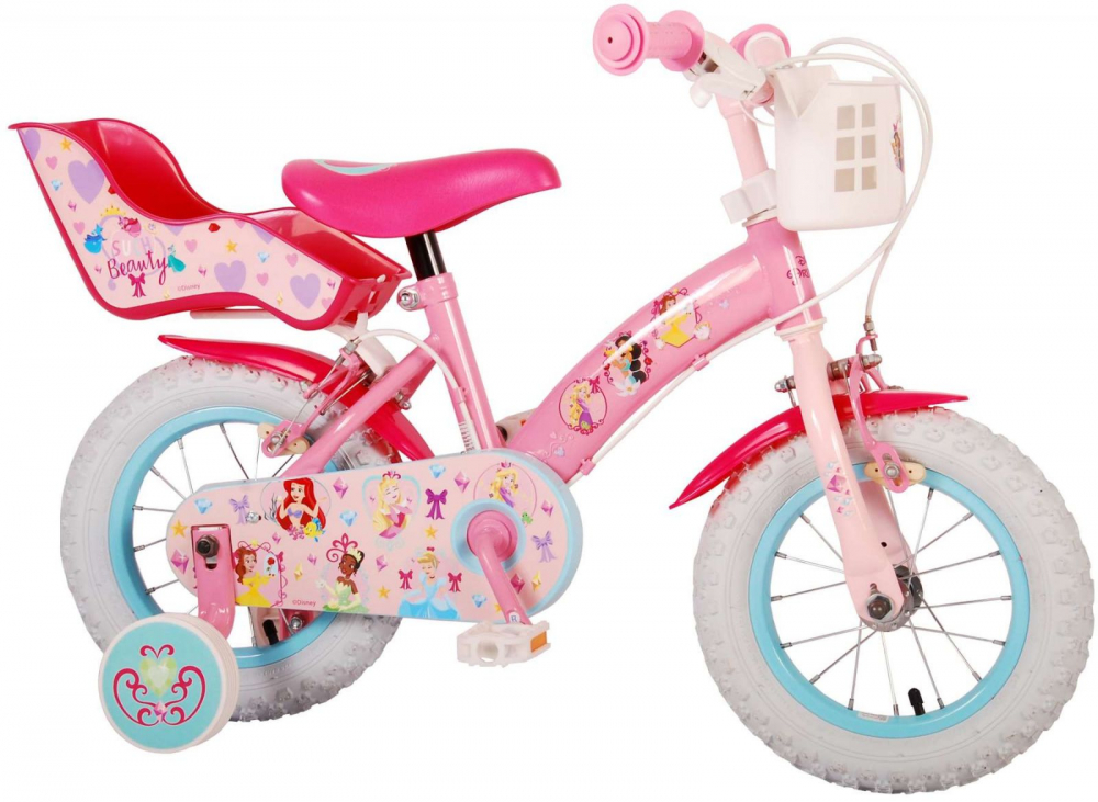 Bicicleta EL Disney Princess 12 inch pink - 3