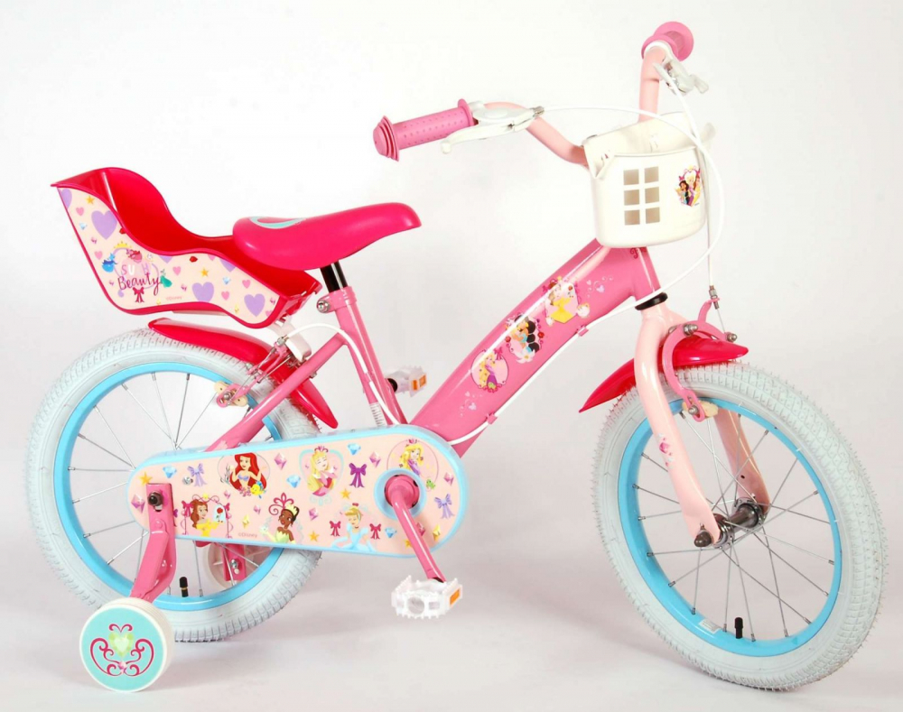 Bicicleta EL Disney Princess 16 inch pink - 1 | YEO