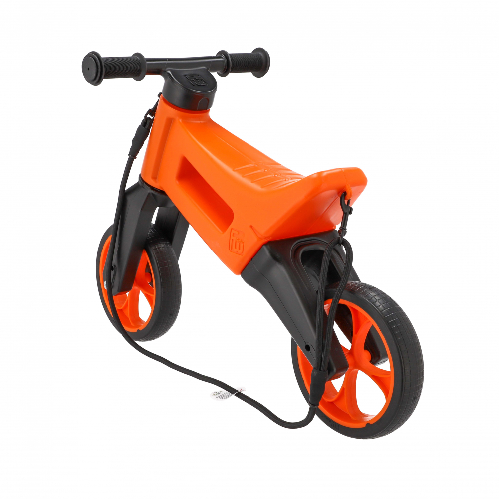 Bicicleta fara pedale 2 in 1 Funny Wheels Rider SuperSport Sunset Orange - 2