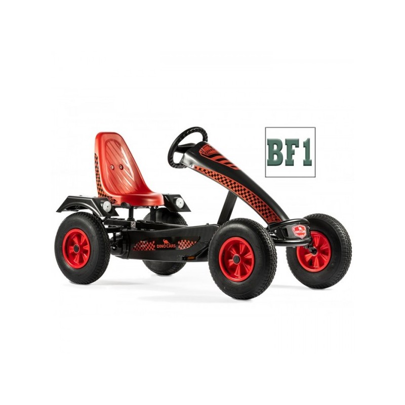 Kart cu pedale Super Sport BF1 rosu - 1 | YEO