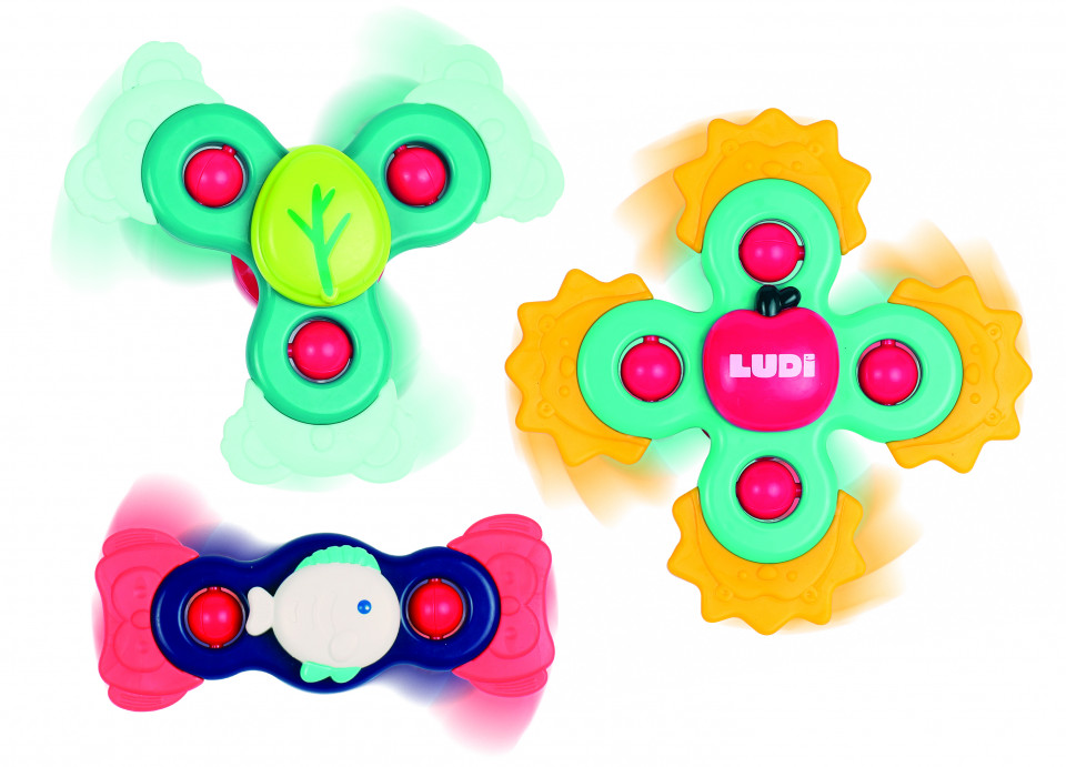 Set 3 Baby Spinners Ludi