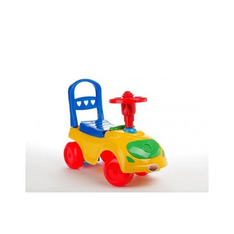 Masinuta fara pedale Polo Burak multicolor 45x24x36 cm Burak Toys