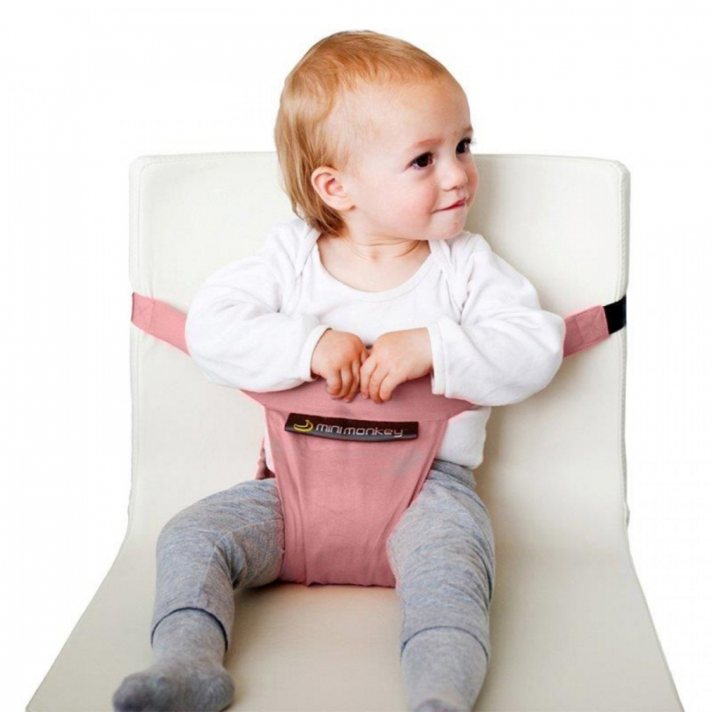 Mini Chair suport compact pentru scaun Minimonkey pastel pink - 1 | YEO