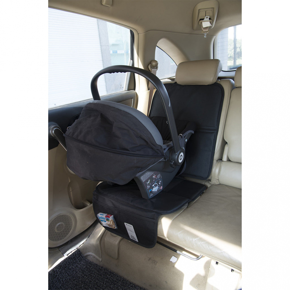 Protectie inalta scaun masina negru babydan