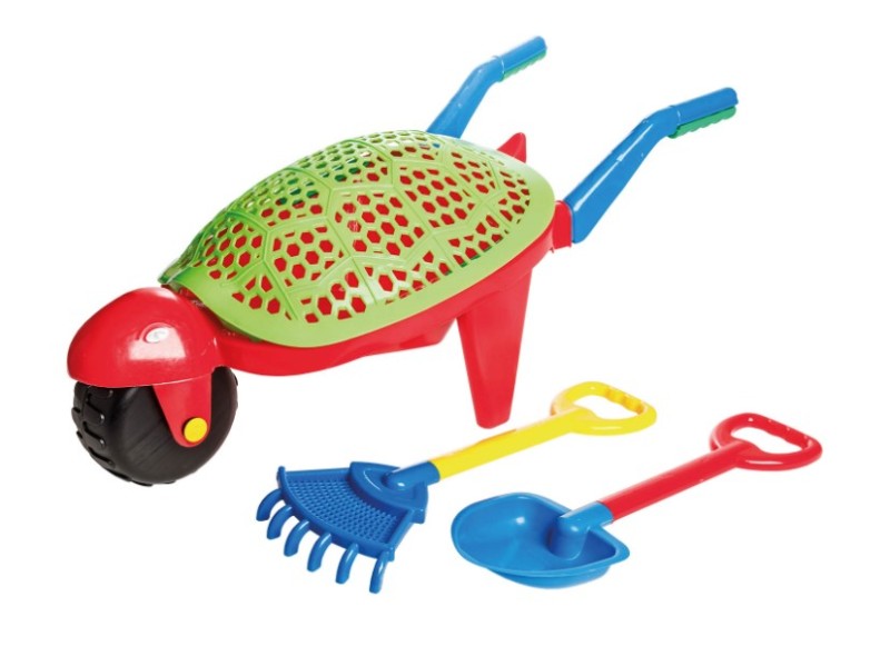 Roaba pentru nisip cu lopatica si grebla pentru copii Felix multicolor Burak Toys imagine noua responsabilitatesociala.ro