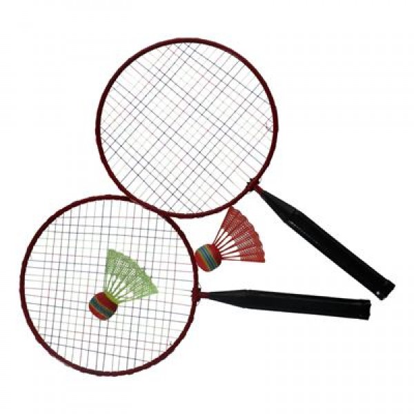 Set 2 palete Badminton cu 2 fluturasi inclusi - 1