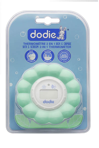 Termometru 2 in 1 pentru baie si camera dodie