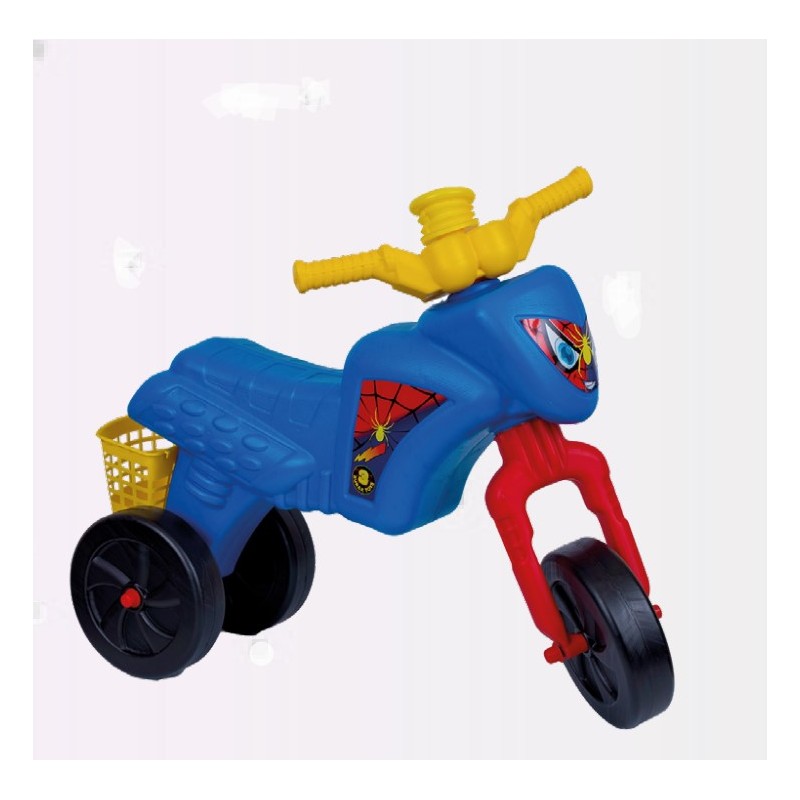 Tricicleta fara pedale Spider multicolor Burak Toys imagine noua responsabilitatesociala.ro