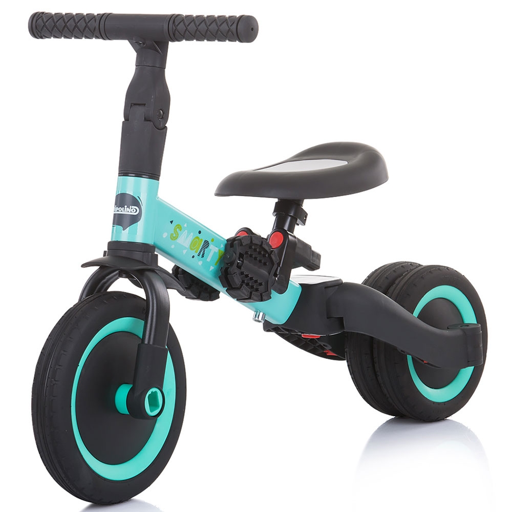 Tricicleta si bicicleta Chipolino Smarty 2 in 1 mint - 2 | YEO