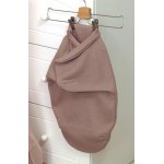 Sistem de infasare Baby swaddle Pure tricot din bumbac rose