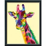 Pictura girafa Creart