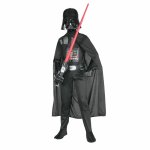 Costum clasic Darth Vader Disney Star Wars 7-8 ani