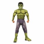 Costum deluxe Hulk Marvel 5-6 ani